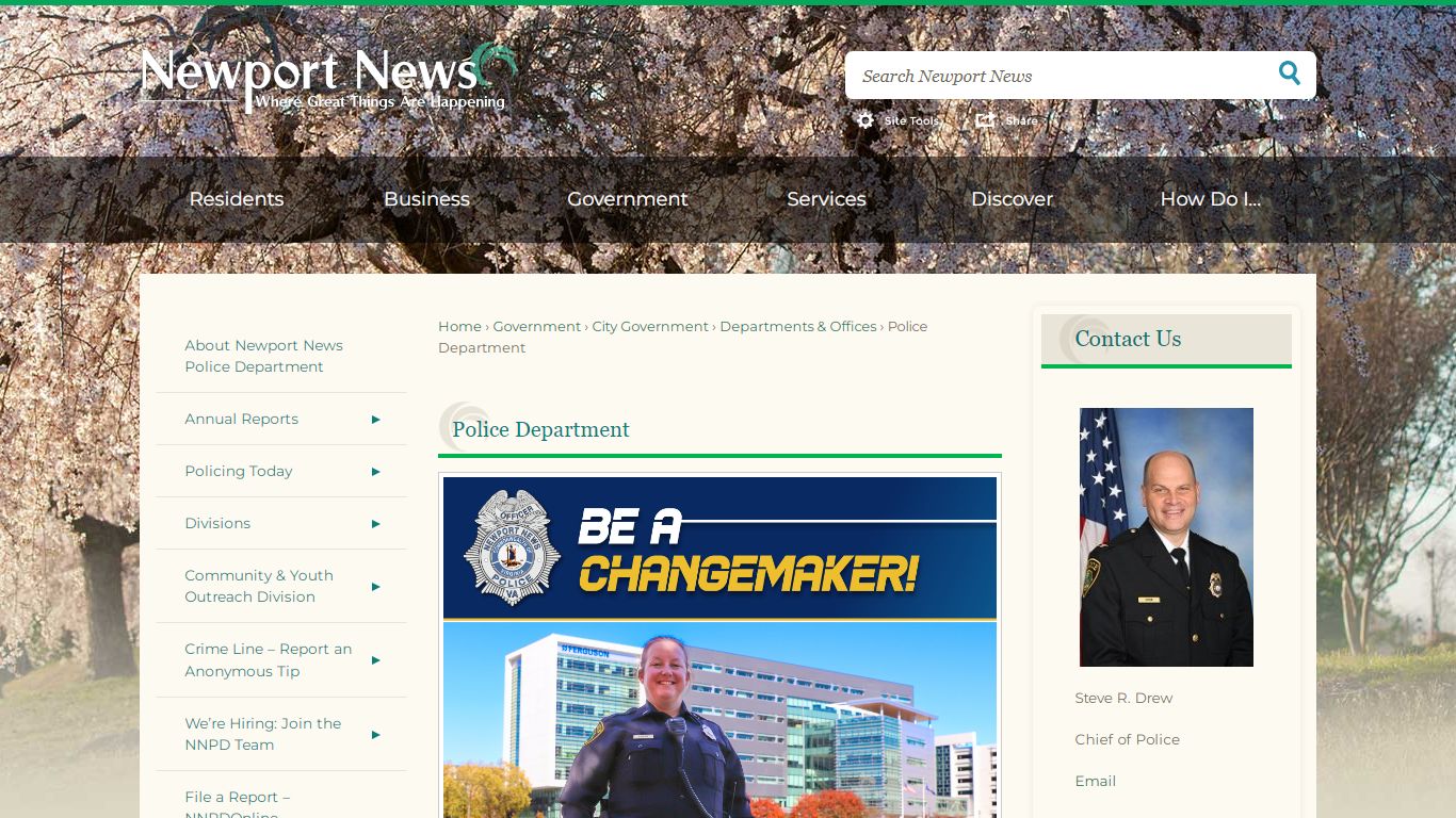 Police Department | Newport News, VA - Official Website